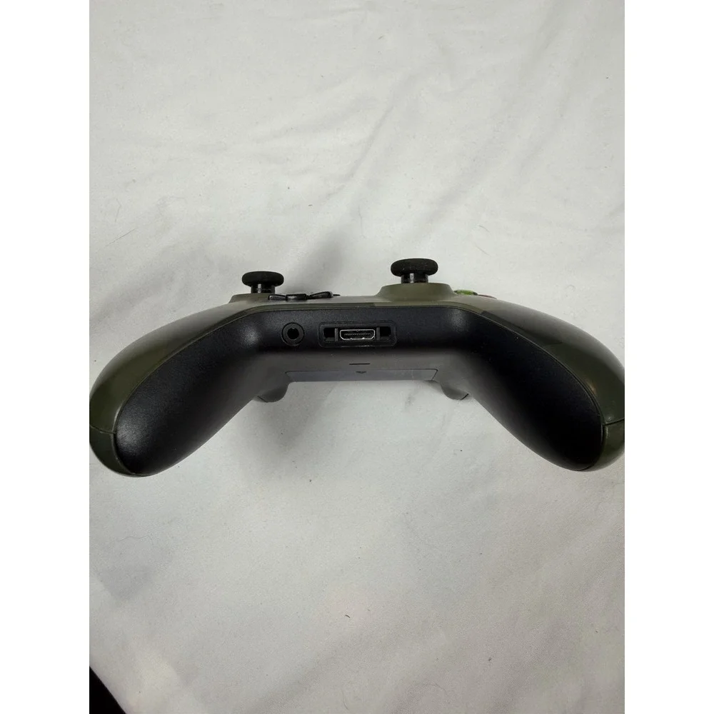 Microsoft Xbox One Armed Forces Camo Wireless Controller OEM Green Tested